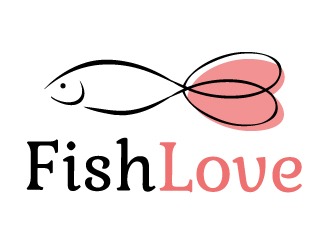 Fishlove - projektowanie logo - konkurs graficzny