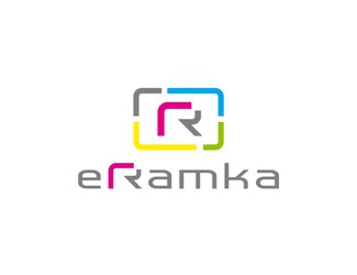 Projekt logo dla firmy eRamka | Projektowanie logo