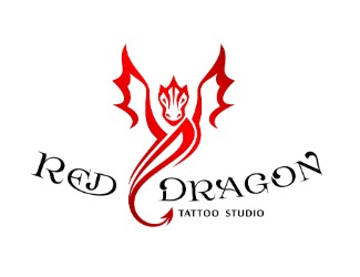 Projektowanie logo dla firm online Red Dragon