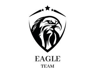 Projekt graficzny logo dla firmy online eagle team