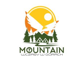 Projekt graficzny logo dla firmy online Mountain7
