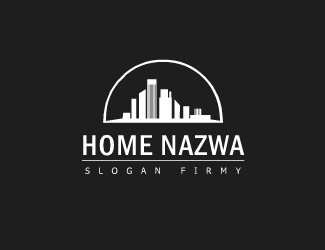 Projekt logo dla firmy Home firma | Projektowanie logo
