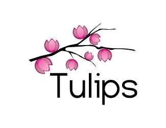 Projekt logo dla firmy Tulips | Projektowanie logo