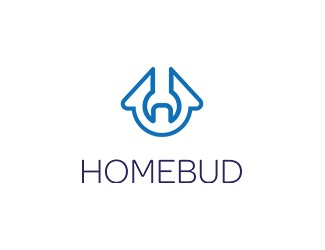 Projekt logo dla firmy Housebud | Projektowanie logo