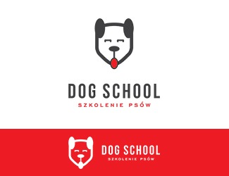 Projekt graficzny logo dla firmy online Dog School