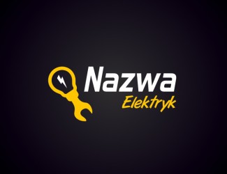 Projektowanie logo dla firm online Elektryk