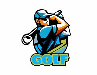 Golf - projektowanie logo dla firm online, konkursy graficzne logo