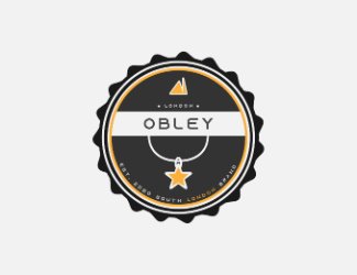 OBLEY LONDON - projektowanie logo - konkurs graficzny