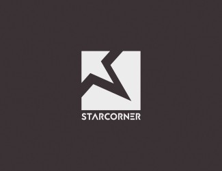 Projekt graficzny logo dla firmy online starcorner