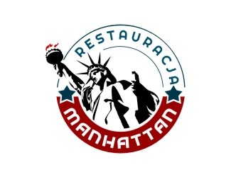 Projekt logo dla firmy Manhattan | Projektowanie logo