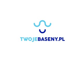 Projekt graficzny logo dla firmy online Baseny