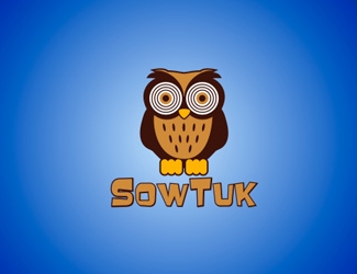 Projekt logo dla firmy SowTuk | Projektowanie logo