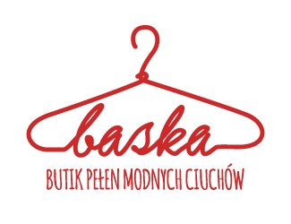Projekt graficzny logo dla firmy online butik-baska