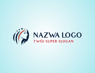 Projekt graficzny logo dla firmy online Amerykańskie logo
