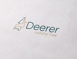 Deerer - projektowanie logo - konkurs graficzny