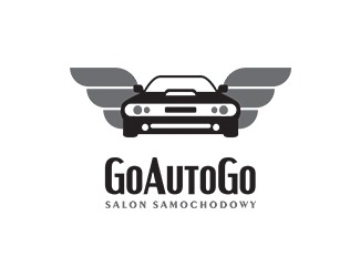 Projekt graficzny logo dla firmy online GoAutoGo