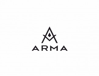 Projekt graficzny logo dla firmy online ARMA