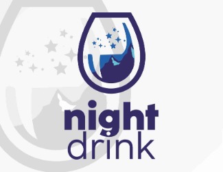 Projektowanie logo dla firm online night drink