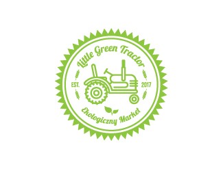 Projekt graficzny logo dla firmy online Little Green Tactor