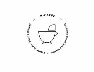 Projekt graficzny logo dla firmy online B-CAFFE