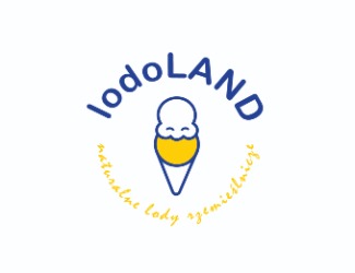 Projektowanie logo dla firmy, konkurs graficzny lodoLAND - lodziarnia