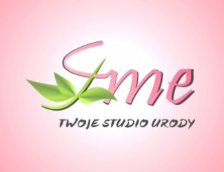 Projekt graficzny logo dla firmy online studio urody 4me