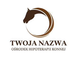 Projekt graficzny logo dla firmy online Ośrodek-Hipoterapii-Konnej