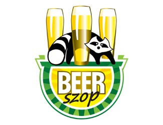 Projekt logo dla firmy BEER SZOP - sklep z piwami | Projektowanie logo