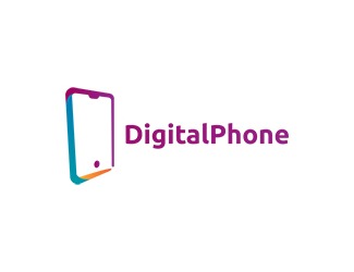 Cyfrowy Smartfon - projektowanie logo - konkurs graficzny