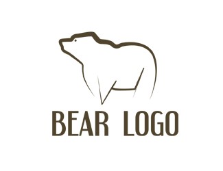 Projektowanie logo dla firmy, konkurs graficzny bear