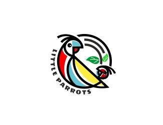 Little Parrots - projektowanie logo - konkurs graficzny