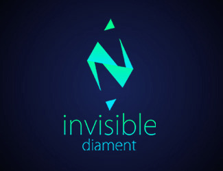 Projekt graficzny logo dla firmy online Przeźroczysty diament