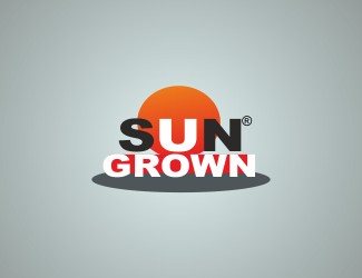 Projekt logo dla firmy SunGrown | Projektowanie logo