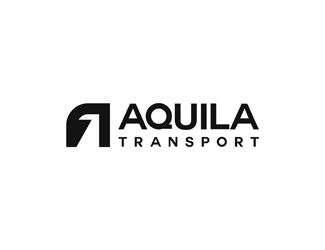 Projekt graficzny logo dla firmy online Aquila Transport