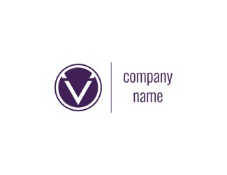 Projekt logo dla firmy litera V | Projektowanie logo