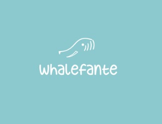 Whalefante - projektowanie logo - konkurs graficzny