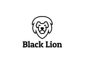 Projekt logo dla firmy Black Lion | Projektowanie logo