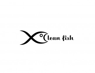 Projektowanie logo dla firmy, konkurs graficzny clean fish