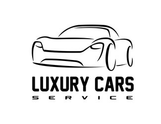 Projekt graficzny logo dla firmy online LUXURY CARS