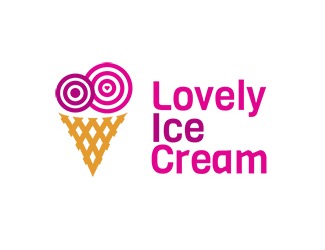 Projekt logo dla firmy Lody | Projektowanie logo
