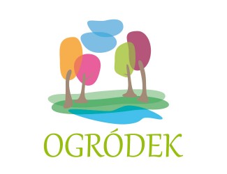Projekt logo dla firmy Ogródek | Projektowanie logo