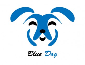 Projekt graficzny logo dla firmy online Blue Dog