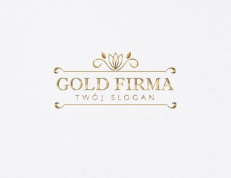 Gold Firma - projektowanie logo - konkurs graficzny