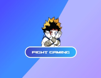 Projekt logo dla firmy Fight Gaming | Projektowanie logo