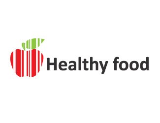 Projekt logo dla firmy Healthy food | Projektowanie logo