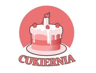 Projekt graficzny logo dla firmy online cukiernia