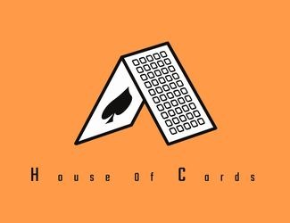 Projekt graficzny logo dla firmy online HOUSE OF CARDS