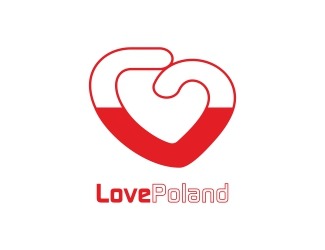 Projekt logo dla firmy Love Poland | Projektowanie logo