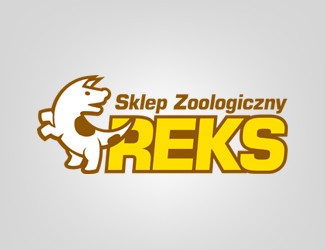 Projekt logo dla firmy REKS - sklep zoologiczny | Projektowanie logo