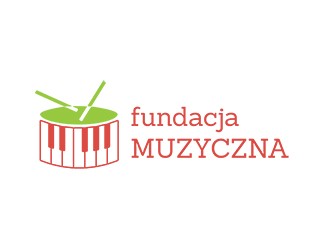 Projekt graficzny logo dla firmy online fundacja muzyczna